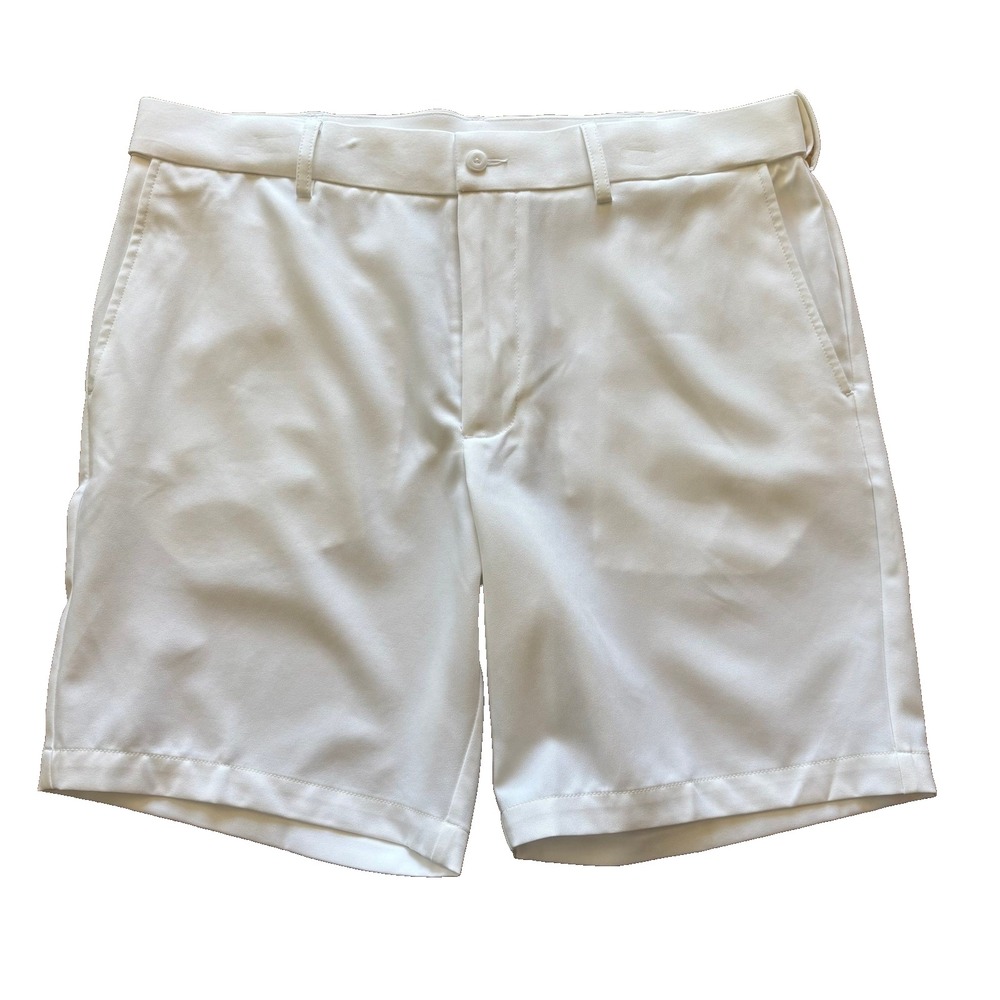 Grand Slam Performance Mens White Golf Shorts Size 36 KO20901 Activewear